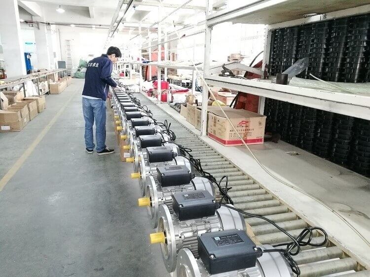 Fuan Zhongzhi Pump Co., Ltd. linia produkcyjna producenta