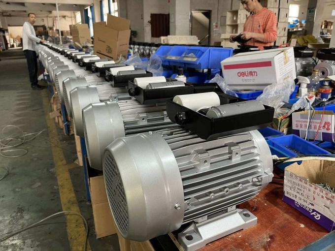 Trwały IE3 15HP 11KW AC elektryczny silnik indukcyjny z 24mm osobowym 1000 obrotów na minutę trójfazowy 50Hz częstotliwość 380V AC Aluminium 60Hz 12