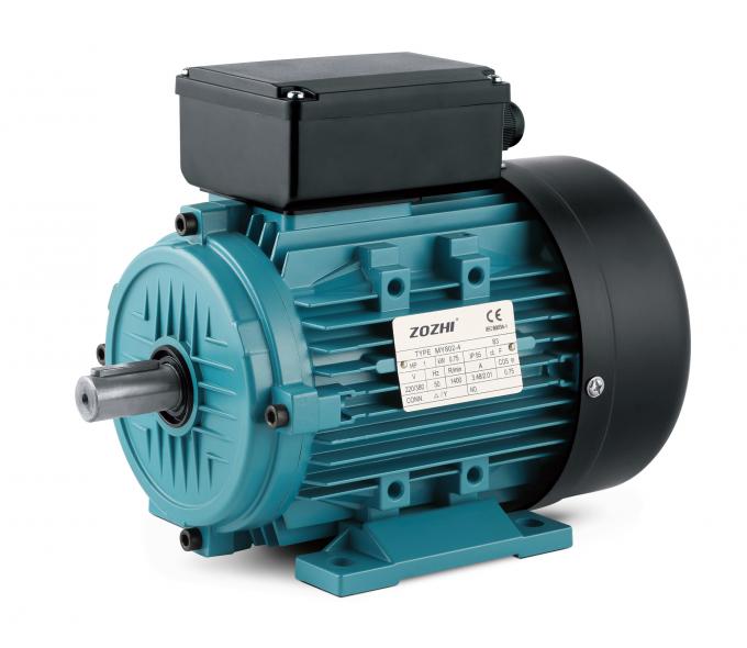 Jednofazowy silnik indukcyjny o mocy 1hp 0,75kw 220V 1500 obr./min dla kompresora powietrza zamkniętego 0