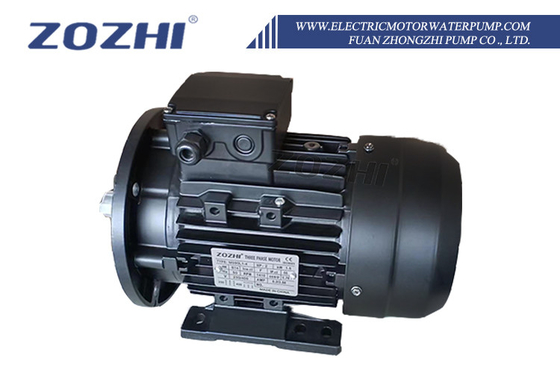 Elektryczna pompa wodna z silnikiem, zakres temperatur -20-100°C, automatyczne działanie i przednia obudowa z żeliwa/aluminium