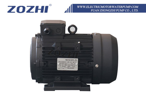 Silnik AC ZOZHI 5.5KW 7.5HP trójfazowy z wałem drążonym HS112M2-4 380V 1500 RPM z mocowaniem na stopach, wodoodporny do myjek wysokociśnieniowych