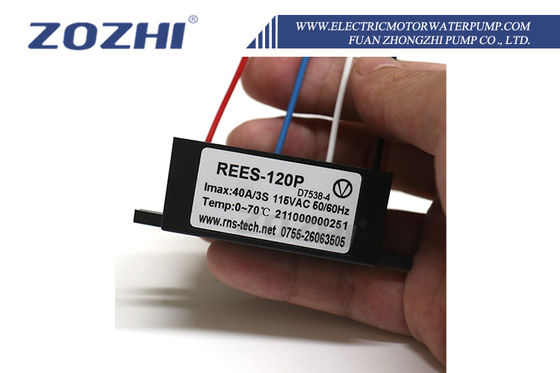 115V 40A/3s Elektroniczny elektryczny przełącznik odśrodkowy Akcesorium silnika do pracy w temperaturze 0-70°C